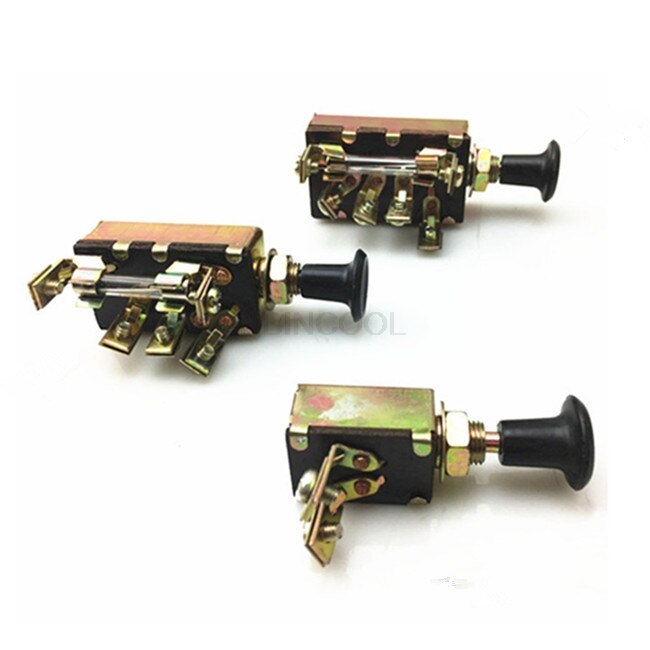 Pour véhicule agricole automobile JK106107108 lampe à engrenage unique double engrenage trois interrupteur à engrenages commutateur modifié commutateur à levier manuel