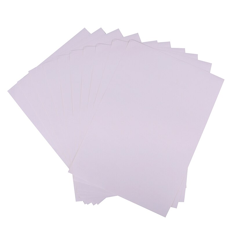 Iink-papel adhesivo A4 mate, autoadhesivo, imprimible, blanco, para oficina, 10 hojas