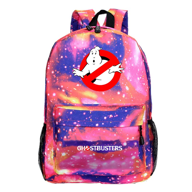 Ghostbuster Backpack Pattern Men Women Travel Knapsack Students Boys Girls Back to School Rucksack