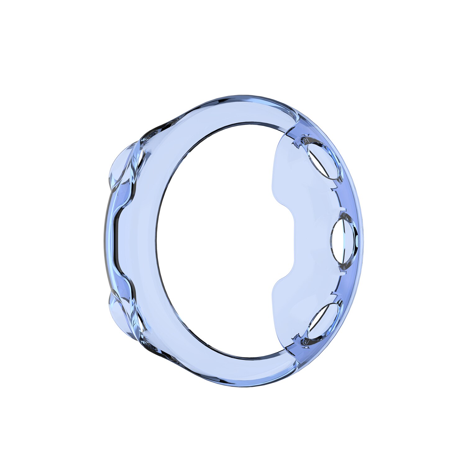 Funda de silicona para reloj inteligente Garmin forerunner 45, Protector de TPU, carcasa de marco para Garmin forerunner 45, accesorios de pulsera: Blue