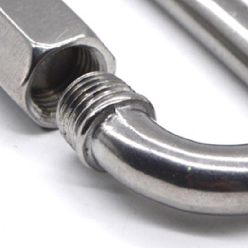 1Pcs Rvs Papegaai Speelgoed Maken Onderdelen Haken Huisdier Vogel Opknoping Kooi Accessoires Supply