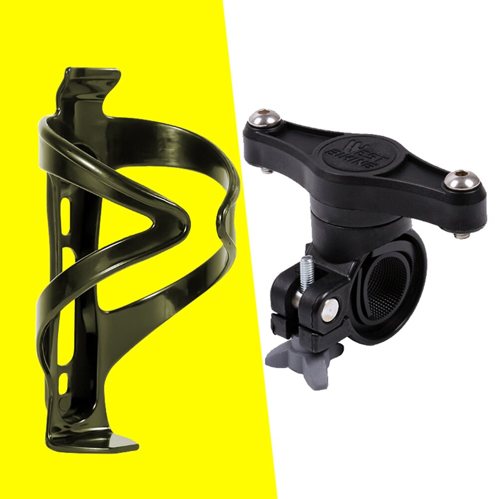 West Fietsen Fiets Bidonhouder Converter Mountainbike Zadel Dubbele Bidonhouder Adapter Seat Riding Apparatuur