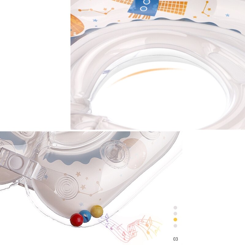 Aufblasbare Infant Neck Float Schwimmen Neck Ring Rohr 0-8months Baby Sicherheit Schwimmen Kreis Schwimmbad Zubehör