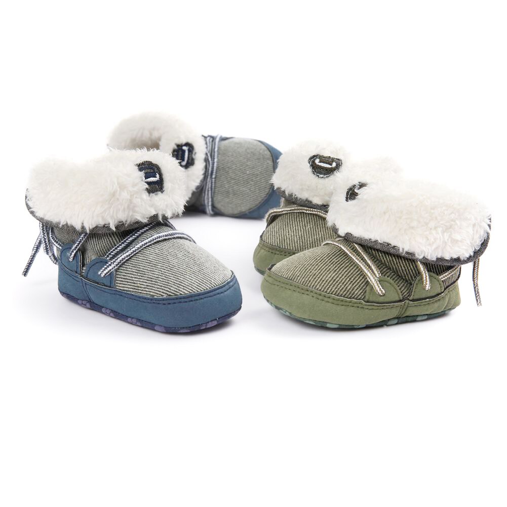 Sneeuw Baby Boy Booties Schoenen Winter Mannelijke Baby 0-1 Jaar Oude Warme Snowboots Baby Peuter Schoenen peuter Eerste Wandelaars Schoenen