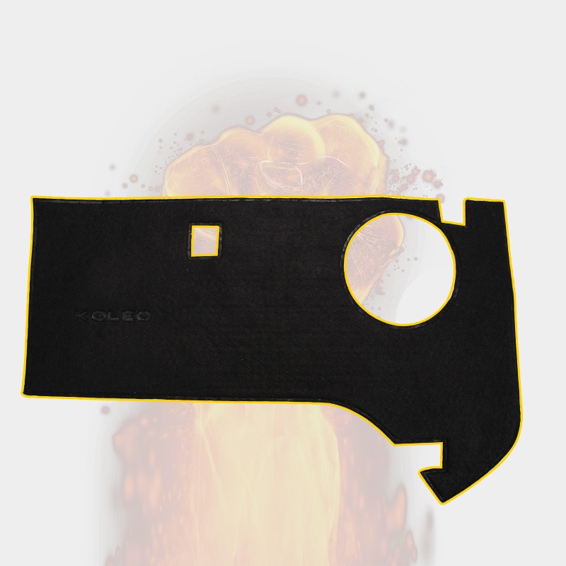 Cache anti-bruit de voiture | Couverture isolante pour voiture, coton pour Samsung QM6