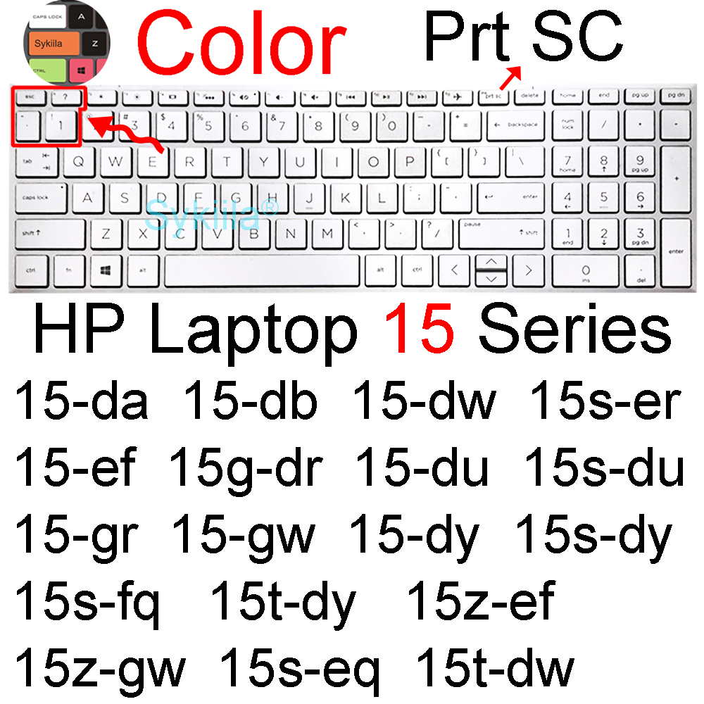 Funda de teclado para portátil HP 15 15t 15-fd 15-fc 15-ef 15-dw 15-dy 15g 15q 15s 15z, funda protectora de silicona esencial: Gris