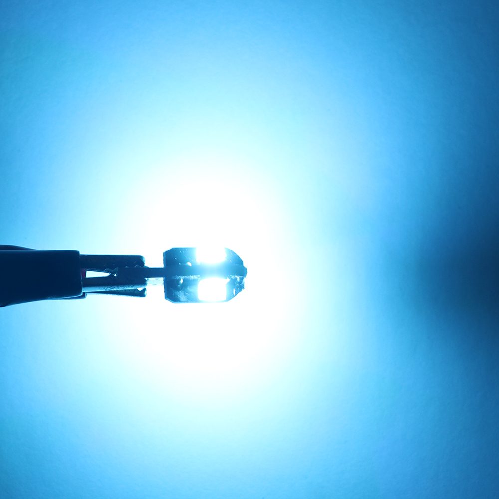 10 stk.  w5w t10 led canbus uten feil 5 w 5 12v 2w 600lm supersterkt bilinteriør sidelys  l22 lys 194 3030 smd bilpære hvit gul rød: Lime grønn