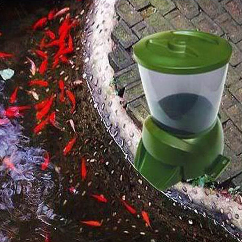 Timer Automatic Fish Feeder Pond Aquarium Fish Tank LCD Quantitative Feeding Machine Food Dispenser Fish Feeder Tools