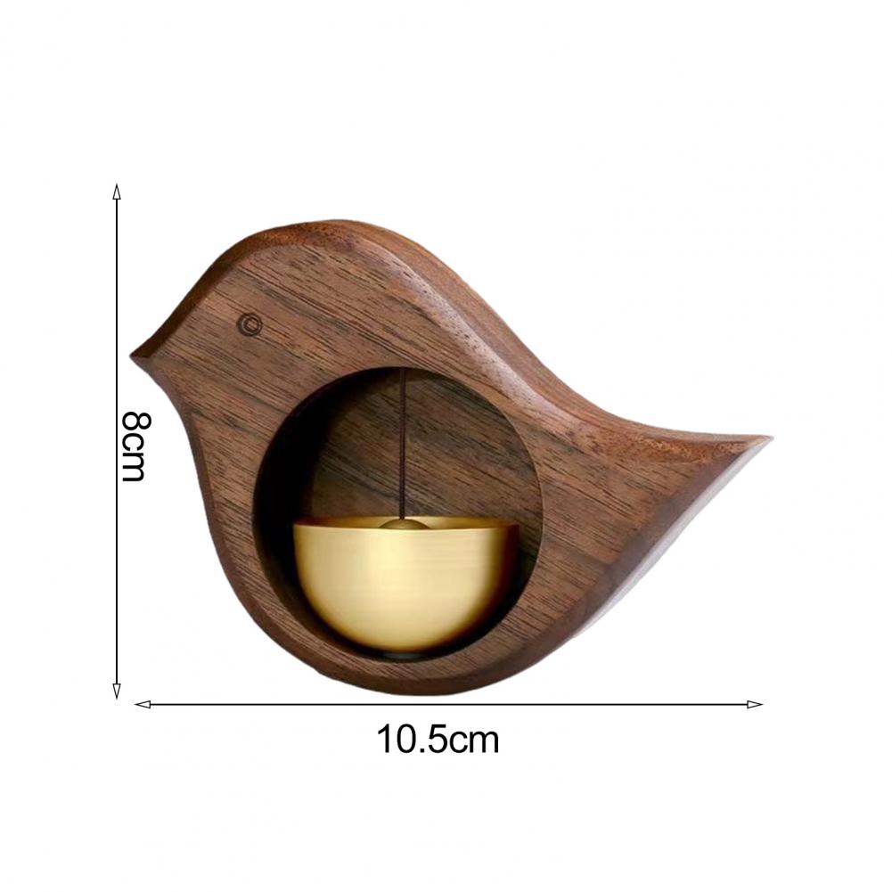 Holz Durcheinander Ladenbesitzer Glocke Lauter Tonne Haustür Hängende Glocke Windspiel Magnetische Türöffnung Türklingel Heimdekoration