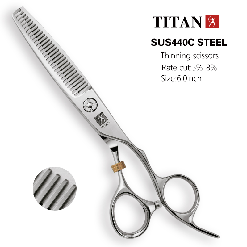 OUS AN-Ciseaux de coiffure professionnels, ciseaux de coiffeur, coupe, amincissement, recherche de cheveux, 6 po, 6.5 po, Japon, acier 440C