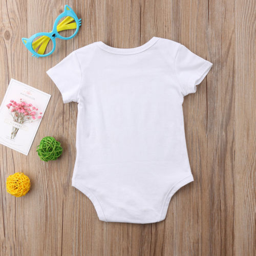 0-18M mono de arcoíris para bebés y Niñas Ropa de verano