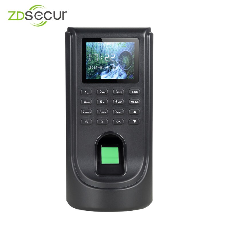 Biometric Fingerprint Access Control Attendance Machine TCP/IP with 1000 Users Free SDK ZDM5