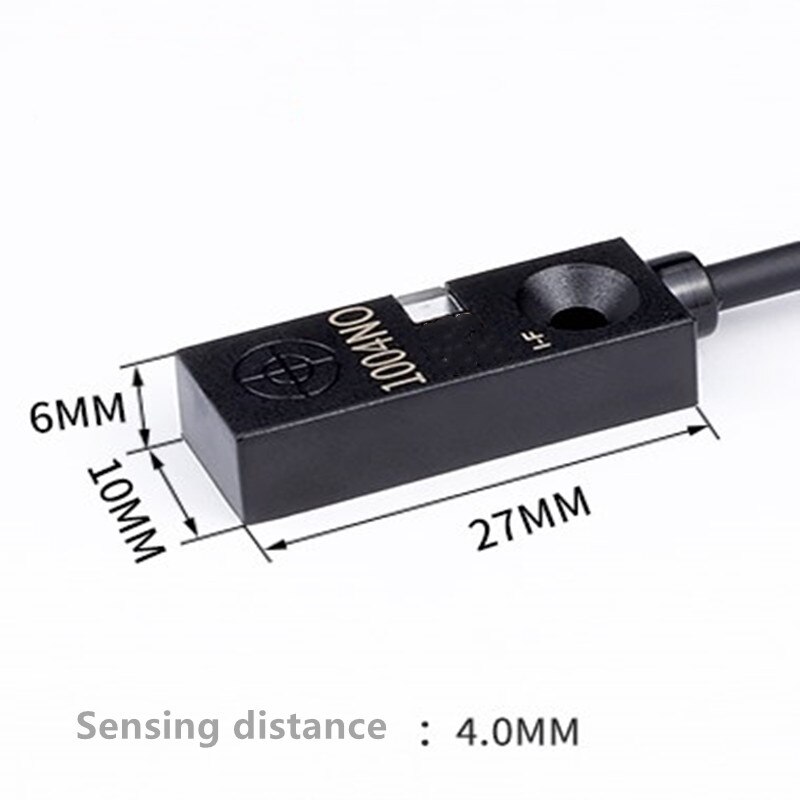 Square proximity switch sensor eye 1004NO 1004NC inductive metal sensor limit switch 102.5NO 102.5NC 102.5PO 102.5PC NPN PNP