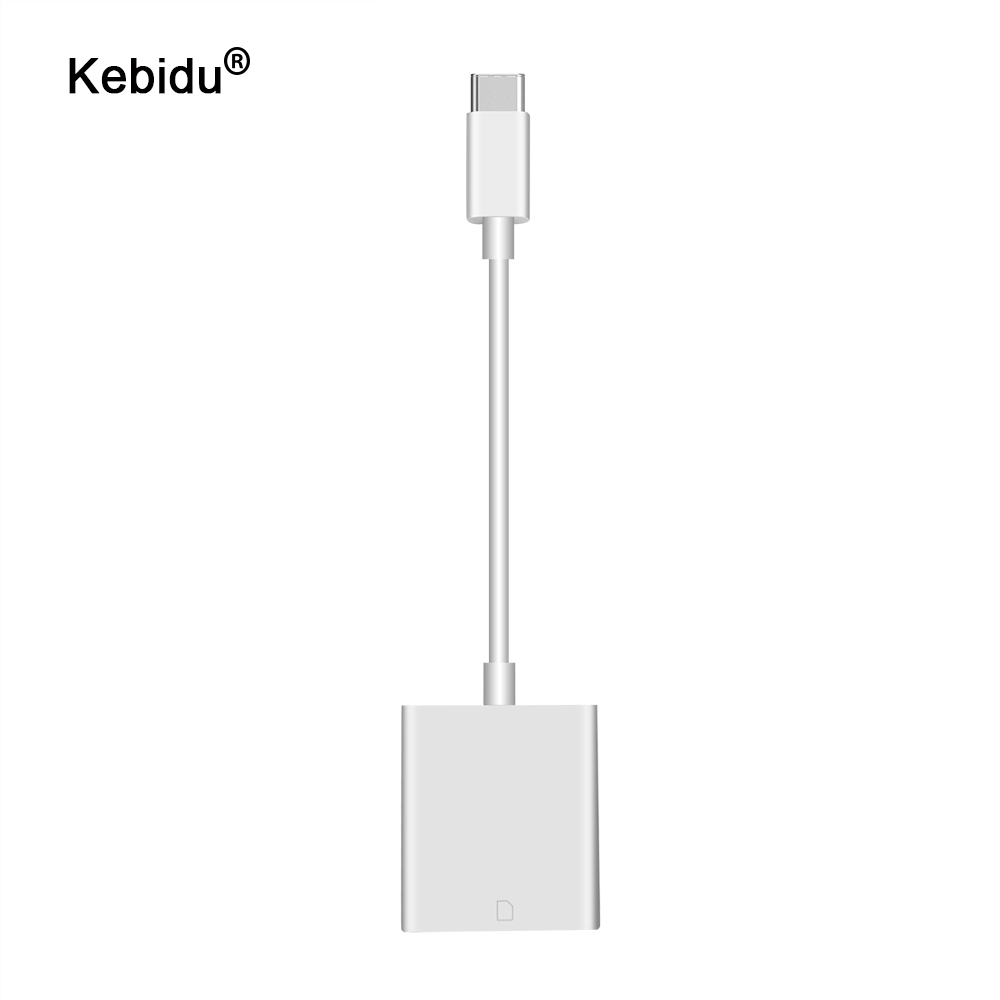 Kebidu Type C voor SD Kaartlezer USB 3.0 OTG USB Kaartlezer Adapter voor Macbook Samsung Huawei Xiaomi USB3.1 kabel Kaartlezer