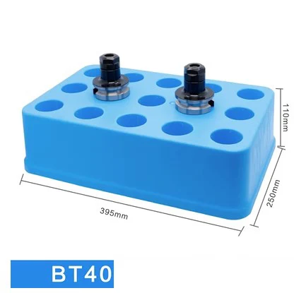 BT40 Tool Holder BT30 BT50 Storage Box Rack Milling Cutter Case Hard Plastic Tool Holder Organizer CNC Machining Center Tools: 26mm