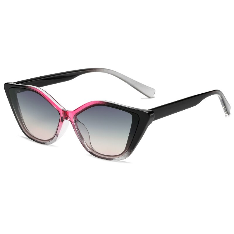 Kvinder cat eye solbriller mærke dame cateye briller  uv400 luksus solbrille nuancer oculos de sol