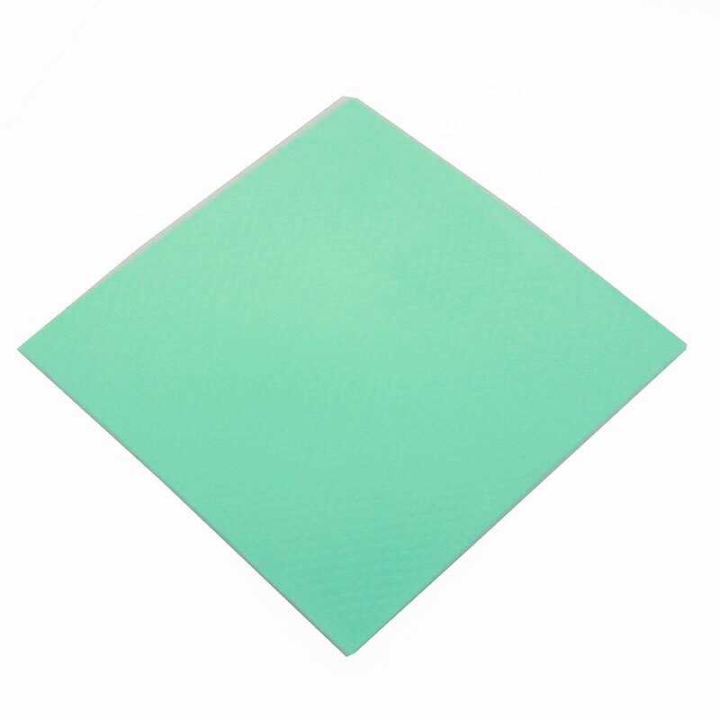 2 piezas 80 MM 80 100x100x2mm 2MM verde GPU Chip disipador térmico conductivo de silicona Pad térmico,