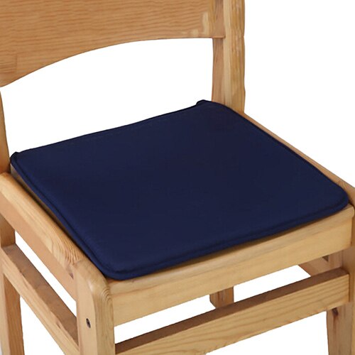 40*40cm supermyk pute til stolpute lenestol, antiskli sofa dekorativ setepute stol firkantet setepute: Marinen