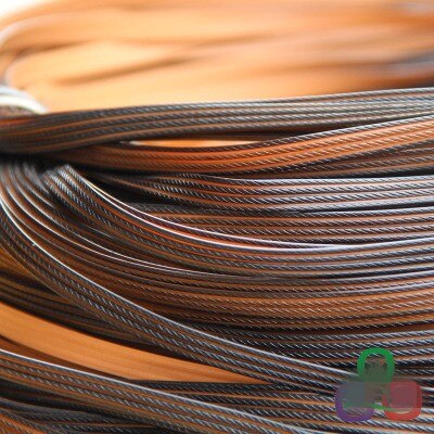 500g 8CM wide imitation flat synthetic rattan weaving raw material plastic rattan for knit and repair chair table: color 19