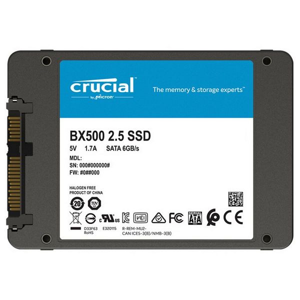 Hard Drive Cruciale CT120BX500SSD1 120 Gb 2.5 "Sata Iii