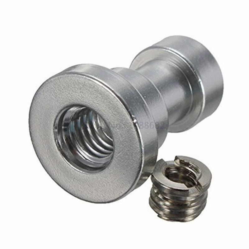 Jadkinsta-Adaptador de montaje de tornillo para cámara DSLR, 1/4 "a 3/8", soporte de luz, placa de liberación rápida macho a hembra: YELLOW