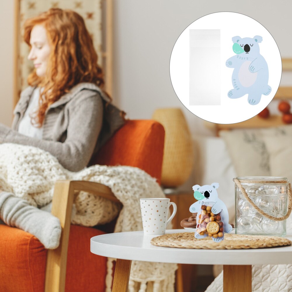 50 Pcs Paper Candy Bag Party Favor Treat Bags Candy Packaging Small Bag