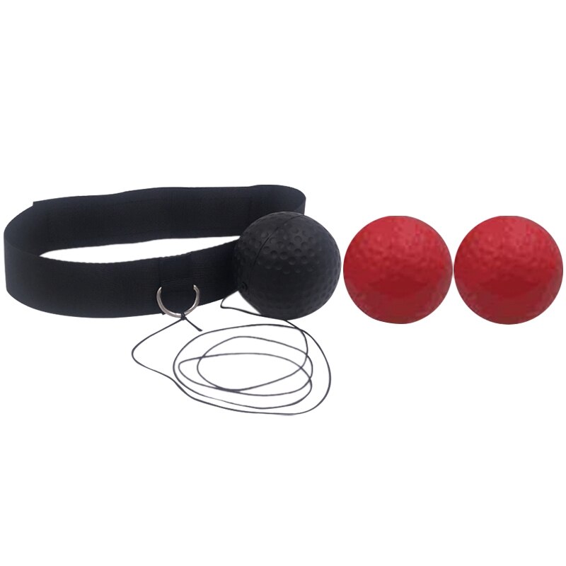 Silikon pannebånd boksereaksjonsball sanda kamptreningsutstyr hodemontert boksing hastighet ball Fitness ball