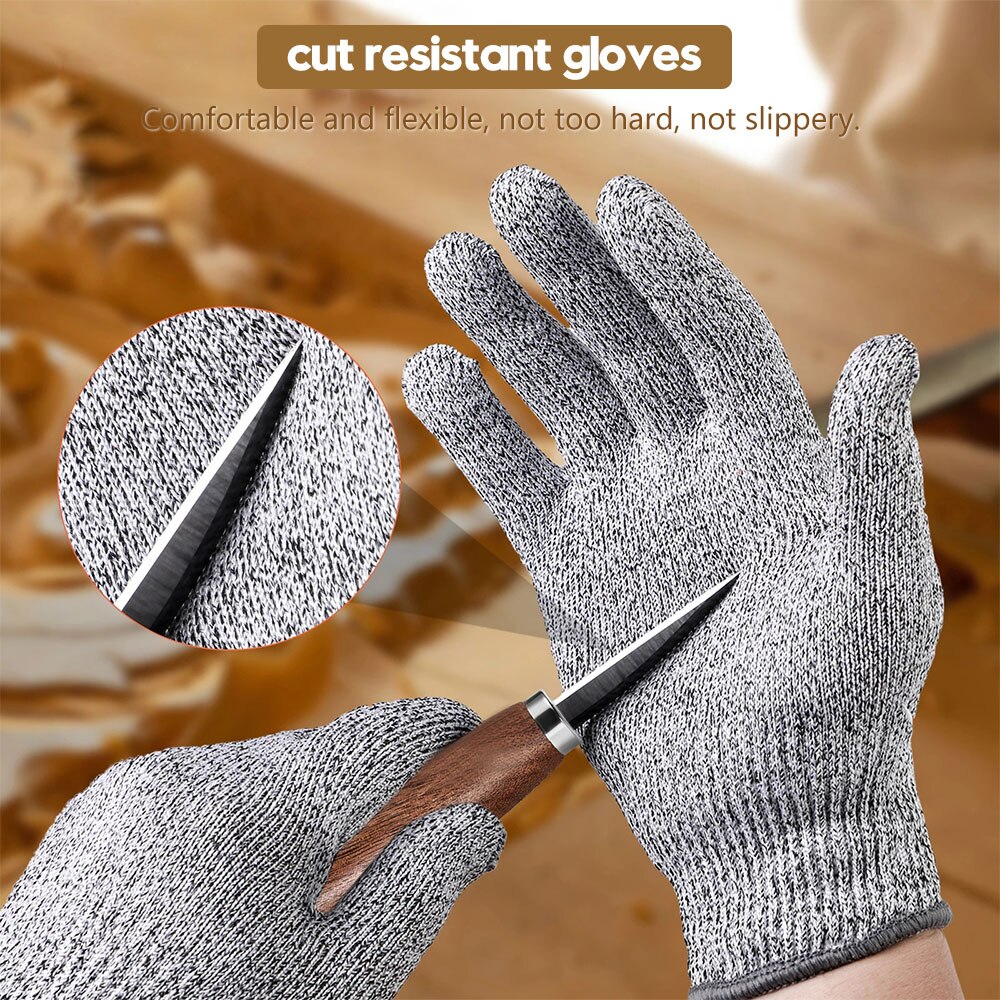 10Pcs Wood Carving Chisel Knife Kit Carpenter Beginners Woodworking Whittling Cutter Gouges Wood Carving Chisel Hand Tools Set