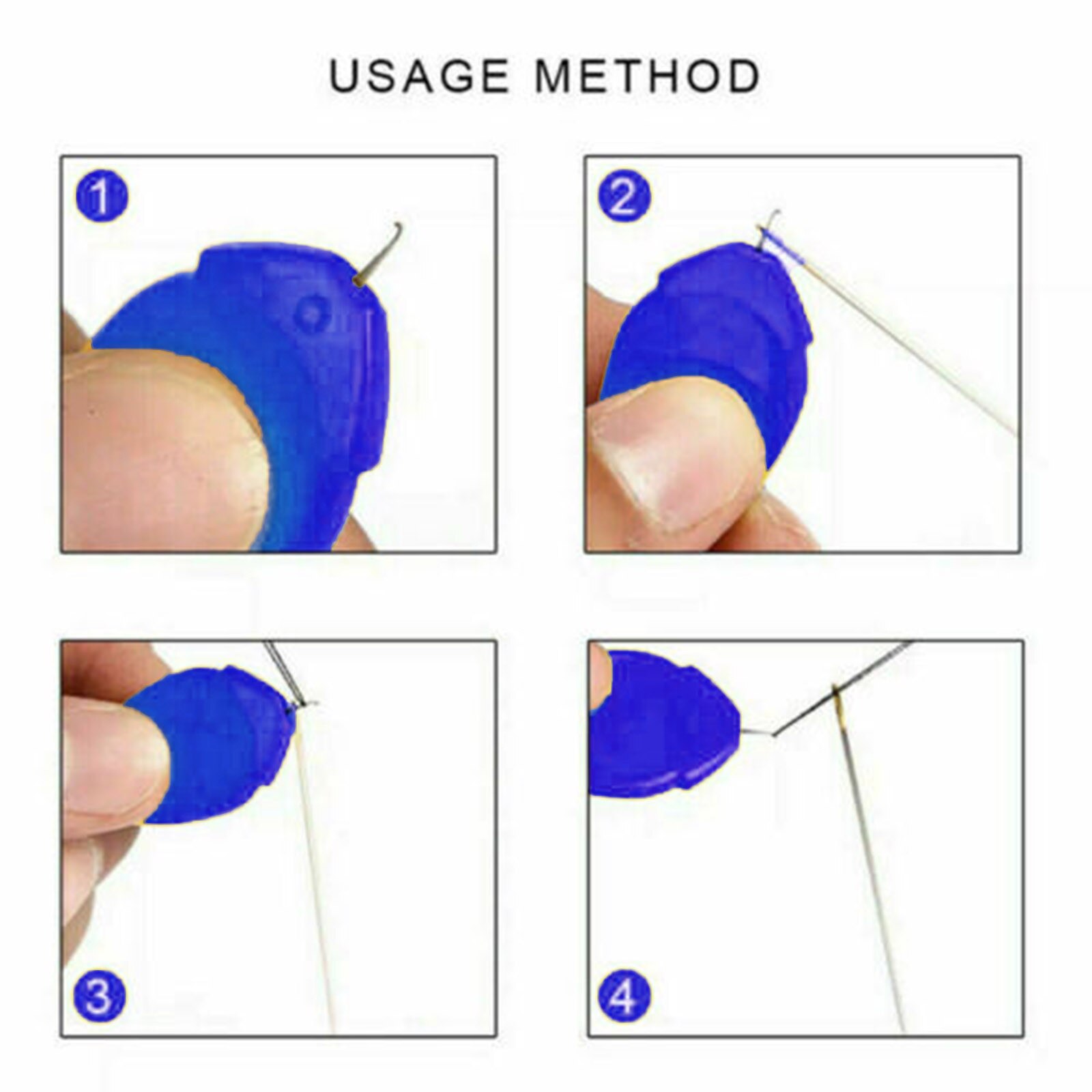 DIY Plastic Threader Threader Sewing Machine Needle Threader 10-Piece Set