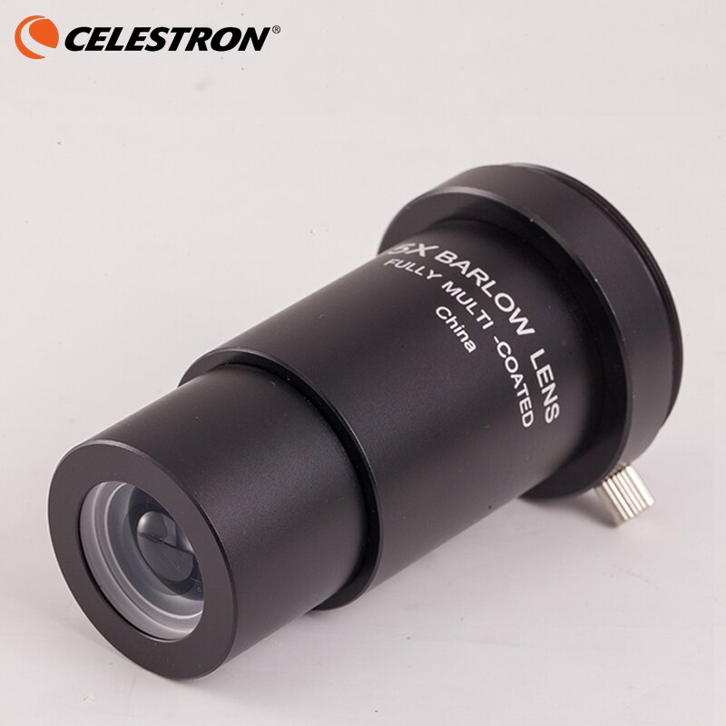 Celestron 5x Barlow Lens 1.25" Fully Multi Coated Metal Thread M42 for Astronomical Telescope Eyepiece