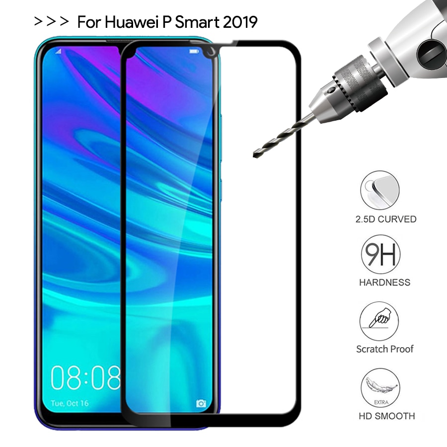 9D Gehard Glas Voor Huawei P30 Lite P20 Pro P Smart Z Beschermende Glas Voor Huawei Mate 20 30 lite Screen Protector Film