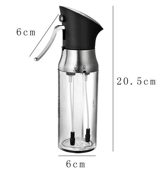 2-In-1 Rvs Olie Spuit Jus Boten Spuiten Pot Azijn Flessen Saus Keuken Koken Gereedschap Gebraden bakken Doseer Tool: Default Title