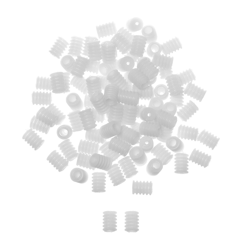 100Pcs Volwassen Kinderen Verstelbare Siliconen Koord Sloten Non Slip Stopper Kleurrijke Lanyard Gesp Koortjes Schakelt Accessoires: white