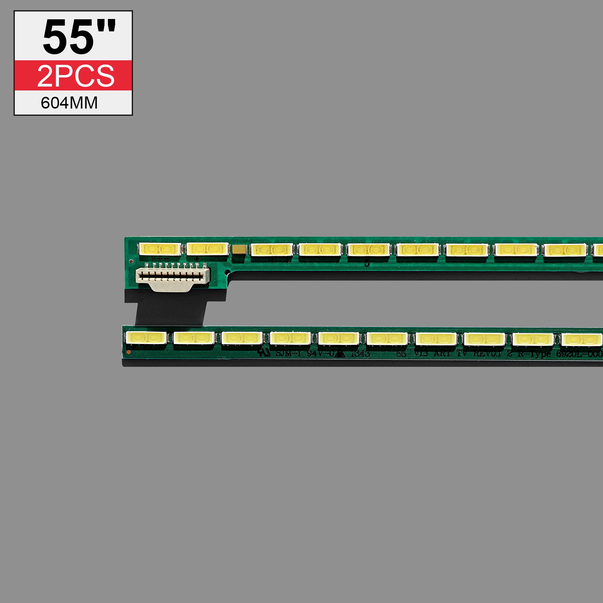 LED backlight stip(2) for LG 55LA6800 55LA7400 55LA660V 55PFL6008K 55LA6600 6922L-0069A 0080A 6916L1210B 6916L1209B 6916L1198A