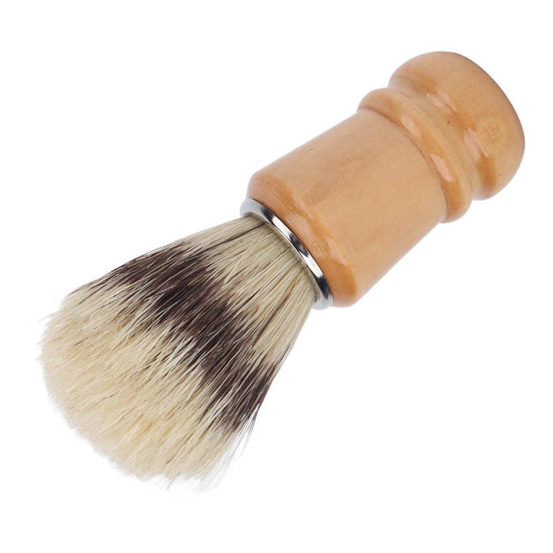 Brosse à raser les cheveux et la barbe en mousse épaisse pour usage domestique