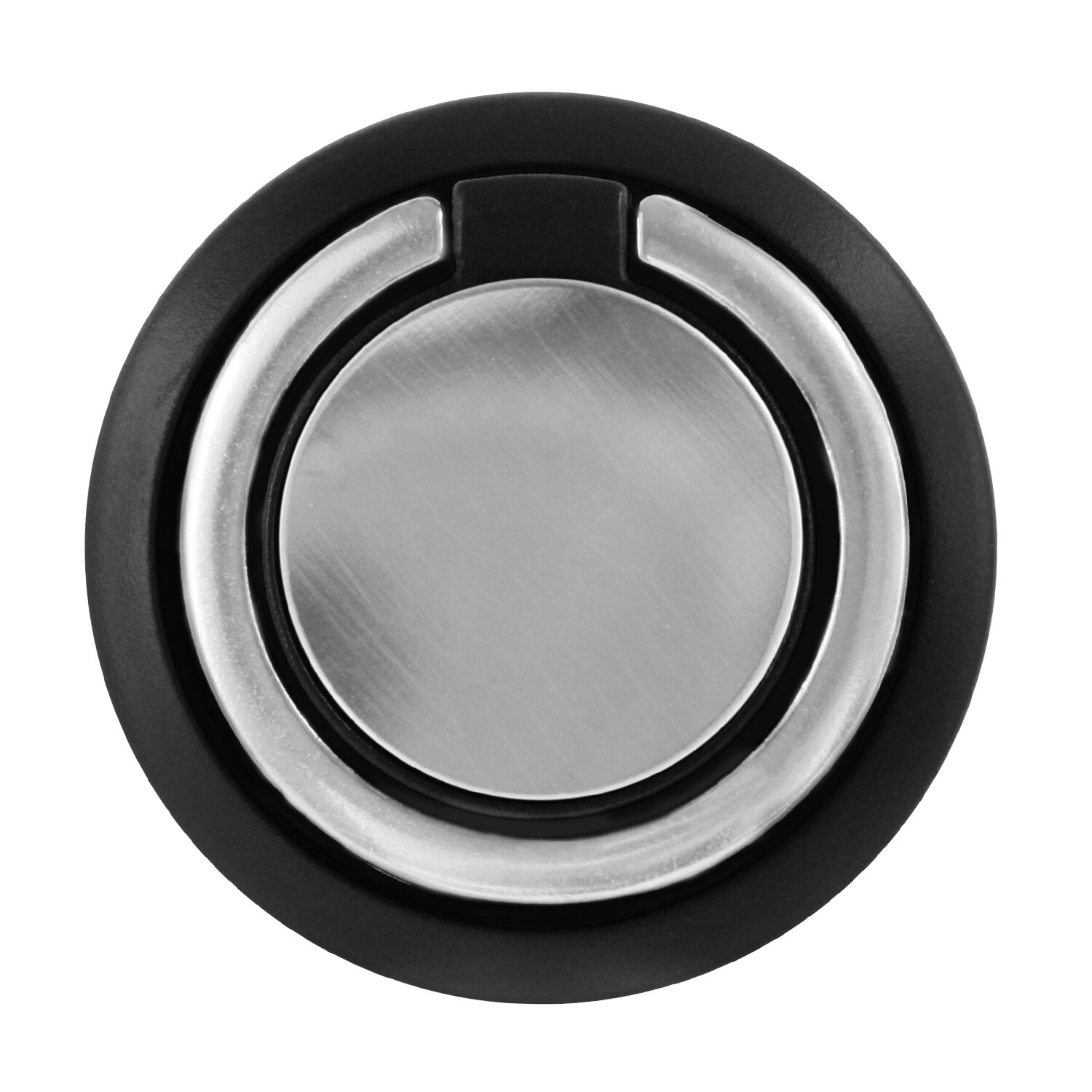 Uniwersalny metalowy uchwyt na telefon Ring Finger Adhesive telefon komórkowy stojak na biurko 360 obrotowy do Samsung A51 iPhone Xiaomi Google: 03 Black