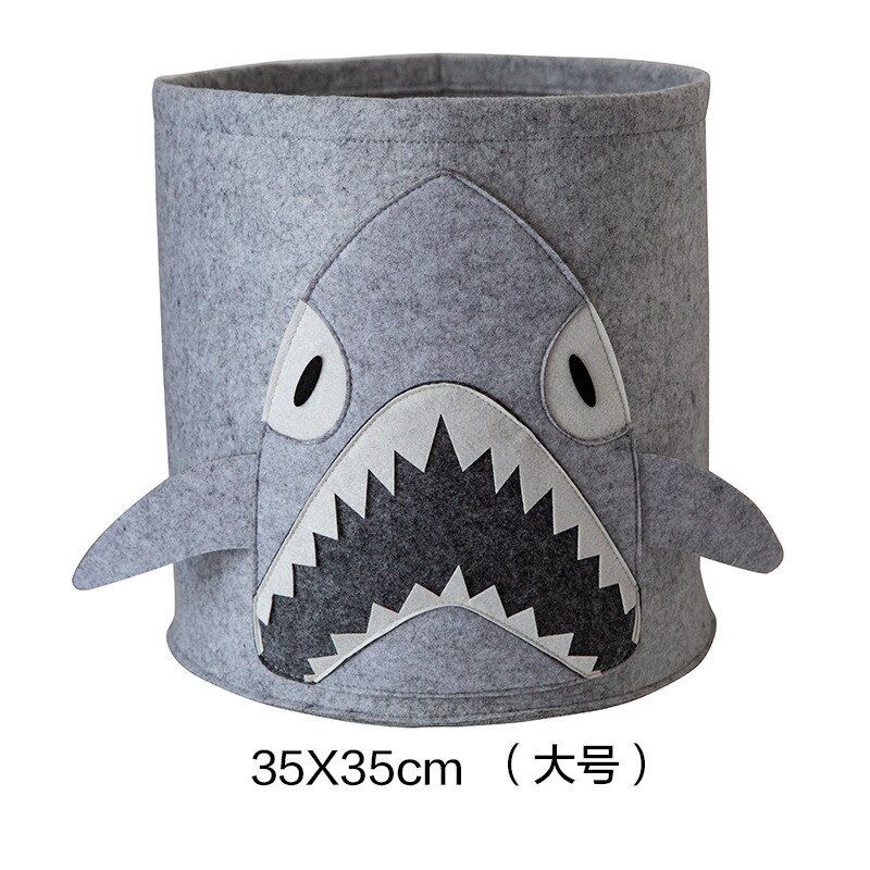 Ins Nordic Kid Zacht Tapijt Tapijten Cartoon Dier Kind Tapijt Speelgoed Opbergtas Kinderkamer Decoratie Voor Baby Bed bumper: Shark XL