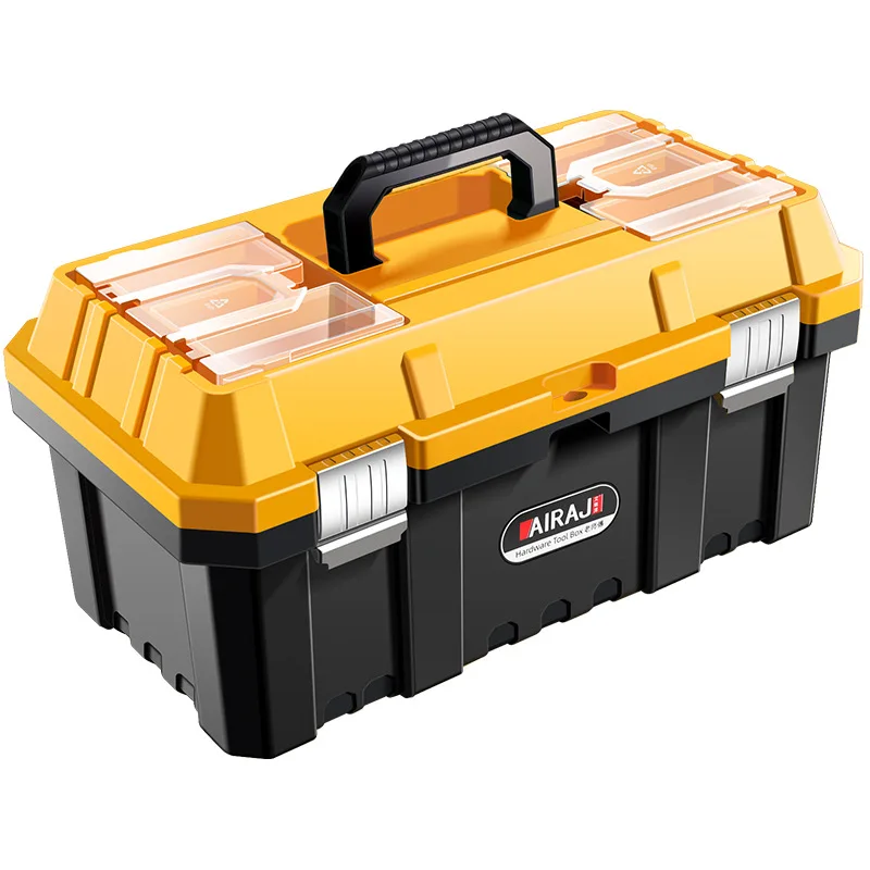 Draagbare Lege Gereedschapskist Hard Plastic Beschermhoes Schokbestendig Waterdichte Veiligheidsopslag Professionele Elektricien Gereedschapskist