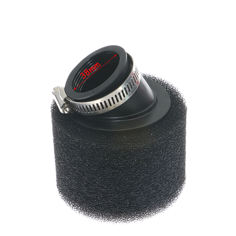 Neck Foam Air Filter 35mm 38mm 42mm 45mm 48mm Sponge Cleaner Moped Scooter Dirt Pit Bike Motorcycle Kayo BSE