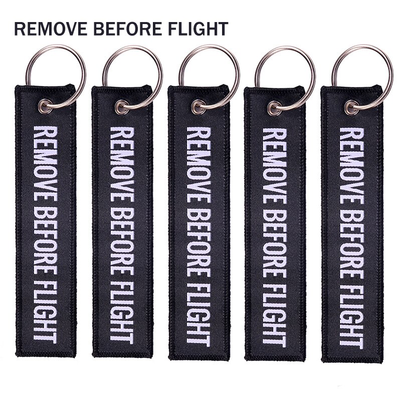 5 Stks/partij Verwijderen Voordat Vlucht Geweven Lanyard Speciale Bagage Label Rode Lanyard Voor Luchtvaart: balck