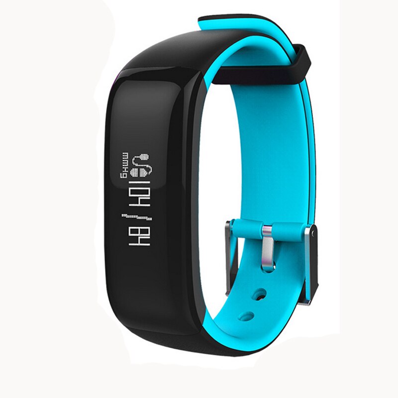 P1 Smartband Orologi Misuratore di Pressione Sanguigna Intelligente Braccialetto Bluetooth Heart Rate Monitor Intelligente Wristband Fitness per iOS Android Phone