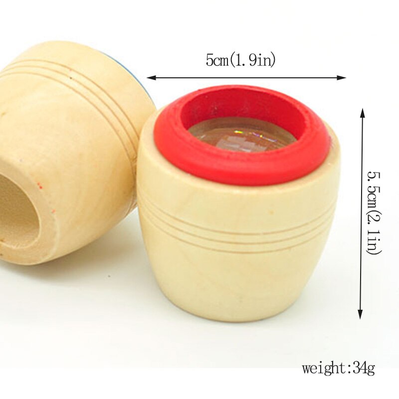1 PC Biene-auge Interessant Wirkung Magie Kaleidoskop Erkunden Baby freundlicher Holz Spielzeug Vorschule Pädagogisches Spielzeug spielzeug für jungen -10