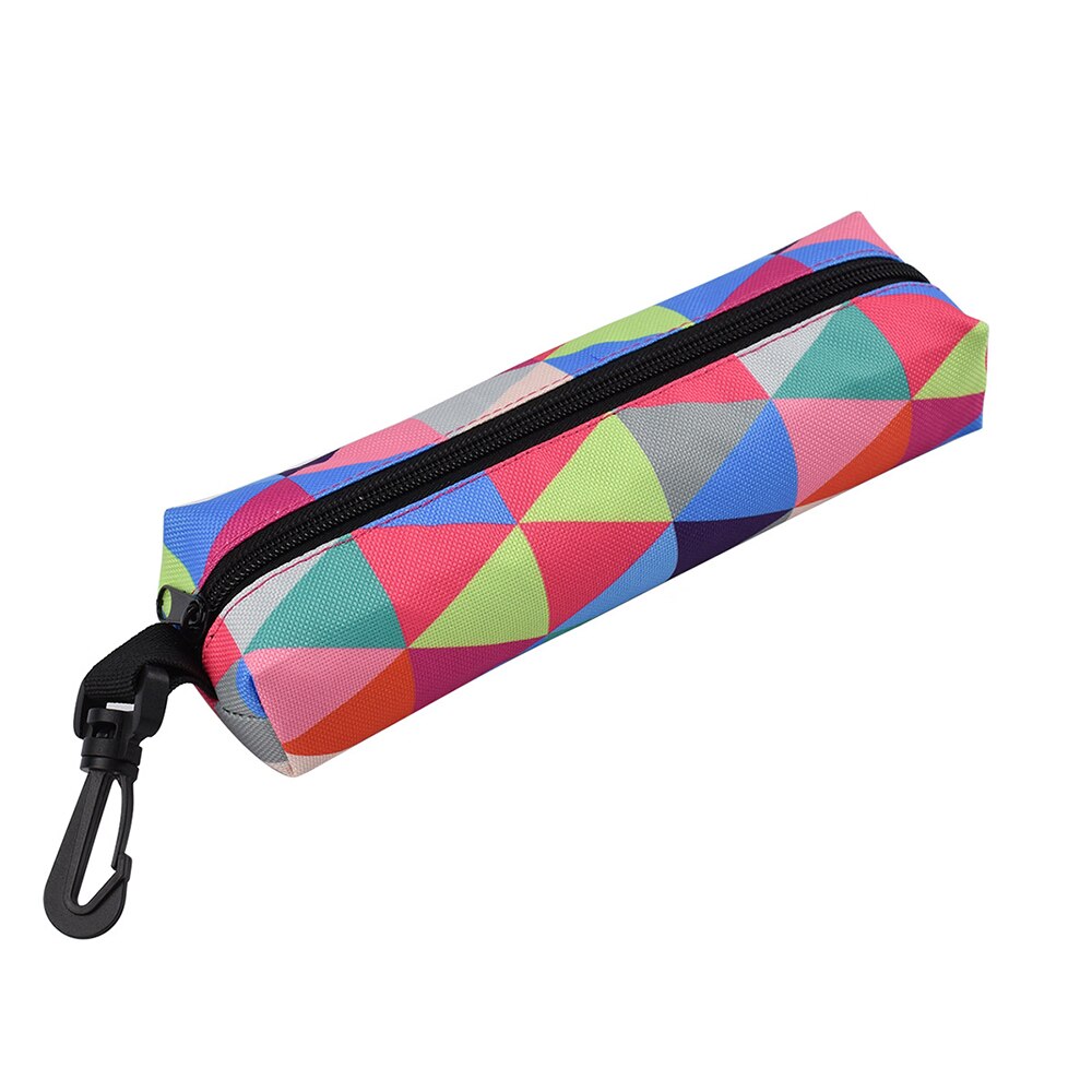 Bolsa geométrica para costura, bolsa em tecido oxford, organizadora de fios, costura, acessórios para armazenamento de fio: 2