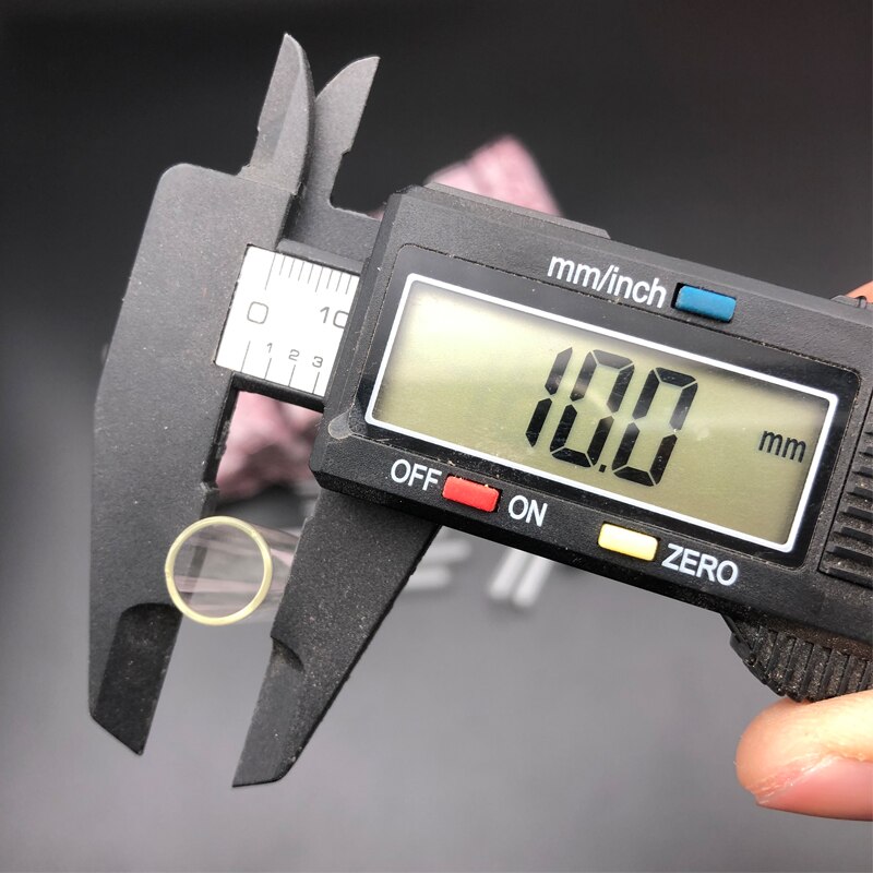 100 Stuks/partij 10*75Mm Lab Glas Helder Reageerbuis Ronde-Bodem Transparant Laboratorium Test-Buizen Flacon