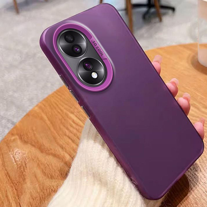 For Honor X7b Case Honor X7b 5G Phone Cover CLK-LX1 CLK-LX2 CLK-LX3 Case Honor X7B Case Luxury Metallic Aurora Skin Matte Cover: ABS / Beige