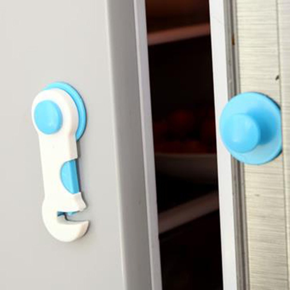 Baby Safety Lock Corner Cabinet Drawer Padlock Protection Children Security Door Safety Lock