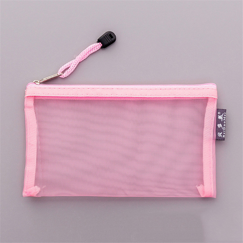 Casual Travel Cosmetic Bag Women Zipper Make Up Transparent Makeup Case Organizer Storage Pouch Toiletry Beauty Wash Kit Bags: SKY BLUE