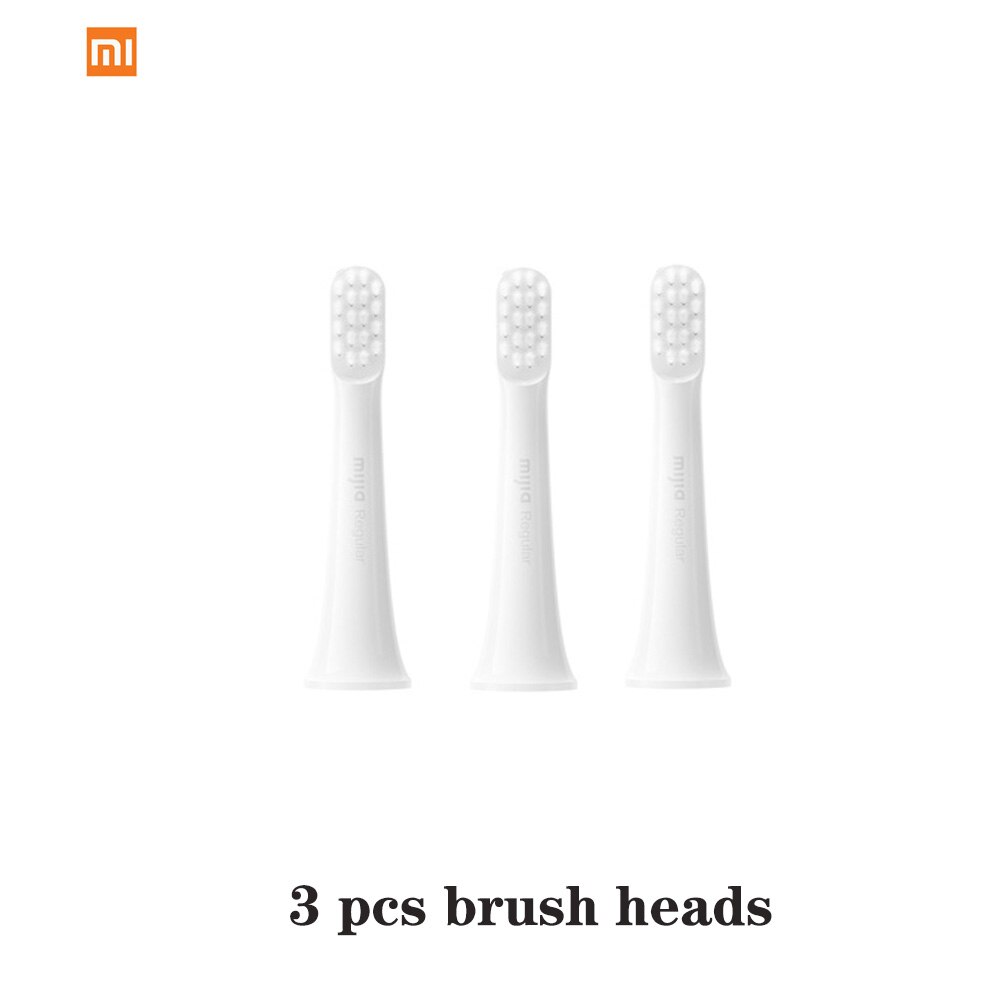 xiaomi Mijia T100 Sonic Electric Toothbrush Adult Ultrasonic Automatic Toothbrush USB Rechargeable Waterproof Tooth Brush Xiaomi: only 3 brush heads