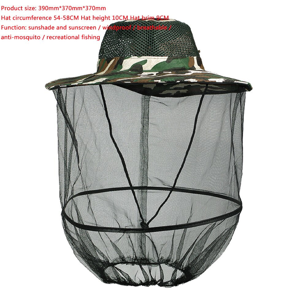 Chapeau de Cowboy pour apiculteur, voile de protection faciale, confortable, Anti-abeille: 4
