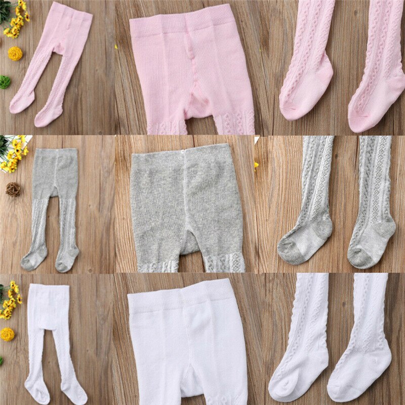 PUDCOCO Peuter Infant Baby Meisjes Katoen Warm Panty Sokken Broek Broek Kousen Panty Ballet Dans Sokken (Pak van 3)